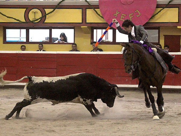 Diego Lecumberri con el cierraplaza
