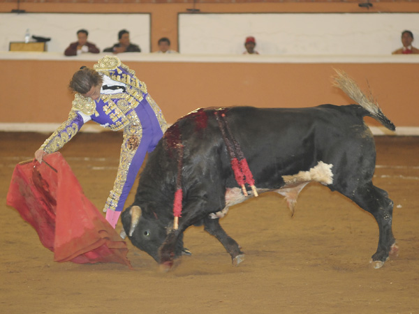 Asentado en el trazo