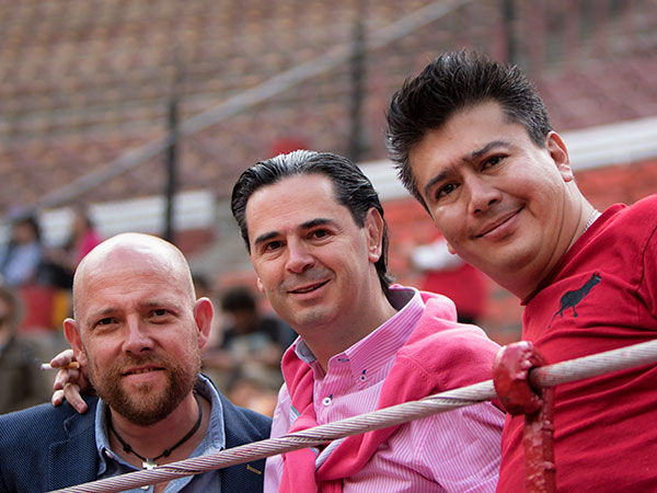 Ganaderos en barrera