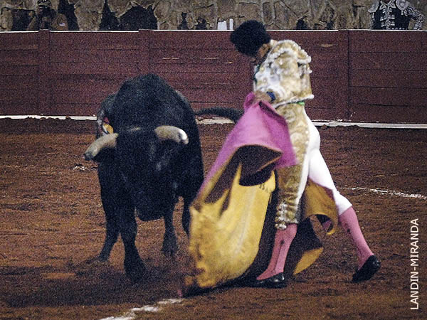 Edgar Badillo con el quinto