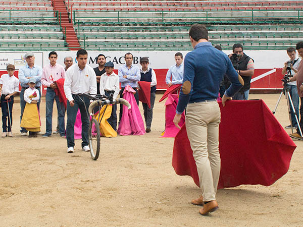 Voluntad y disposici�n del matador