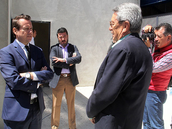 En el patio de la enfermer�a