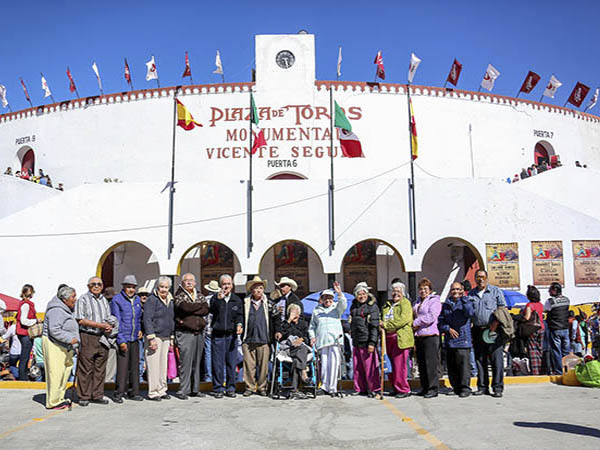 �A los toros, en Pachuca!