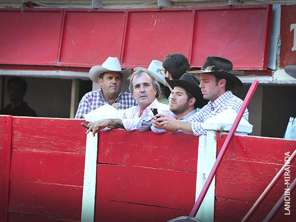 Burladero de ganaderos