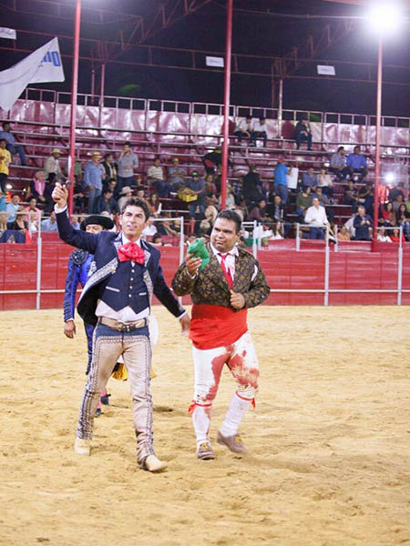 Pimentel, paseando la oreja