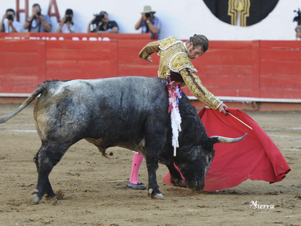 Preparando el pase de pecho