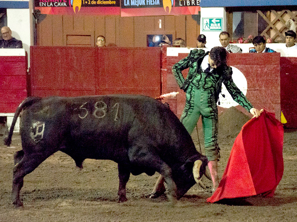 Roca Rey en la plaza Belmonte